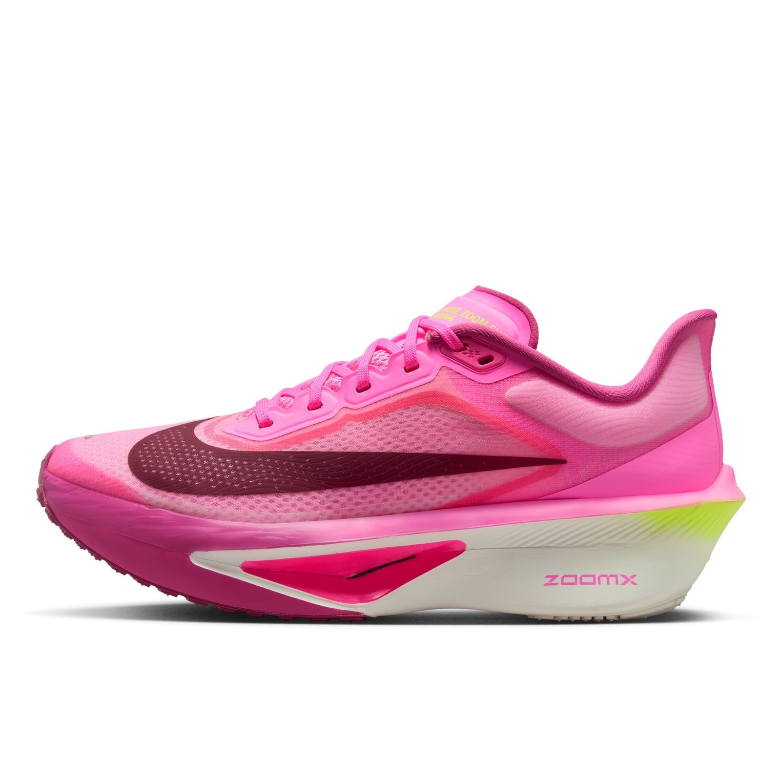 ナイキ（NIKE）（レディース）ランニングシューズ トレーニングシューズ 部活 ズーム フライ 6 ピンク FN8455-602 スニーカー