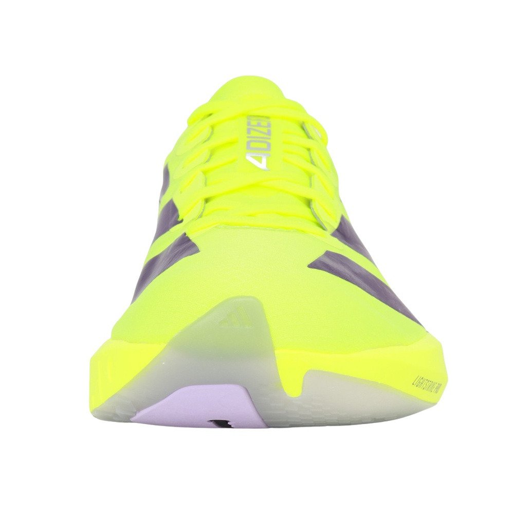 アディダス（adidas）（レディース）ランニングシューズ トレーニングシューズ 部活 アディゼロ ジャパン 9 フラッシュイエロー NKL79-JQ0778 スポーツ シューズ