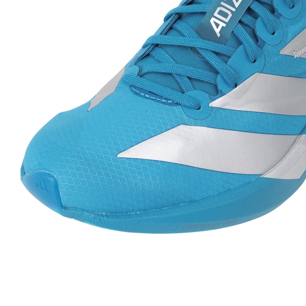 アディダス（adidas）（レディース）ランニングシューズ トレーニングシューズ 部活 アディゼロ ジャパン 9 ブルー NKL79-JQ1682 スニーカー