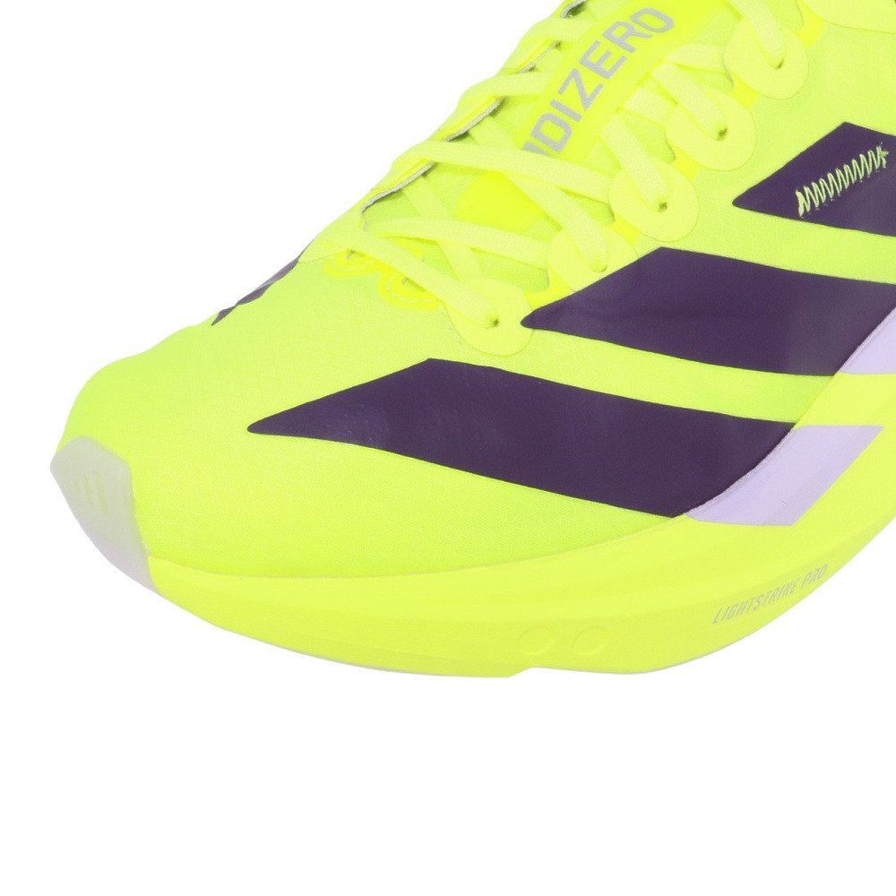 アディダス（adidas）（レディース）ランニングシューズ トレーニングシューズ 部活 アディゼロ タクミセン 11 フラッシュイエロー NMQ29-JQ0782 スポーツ シューズ