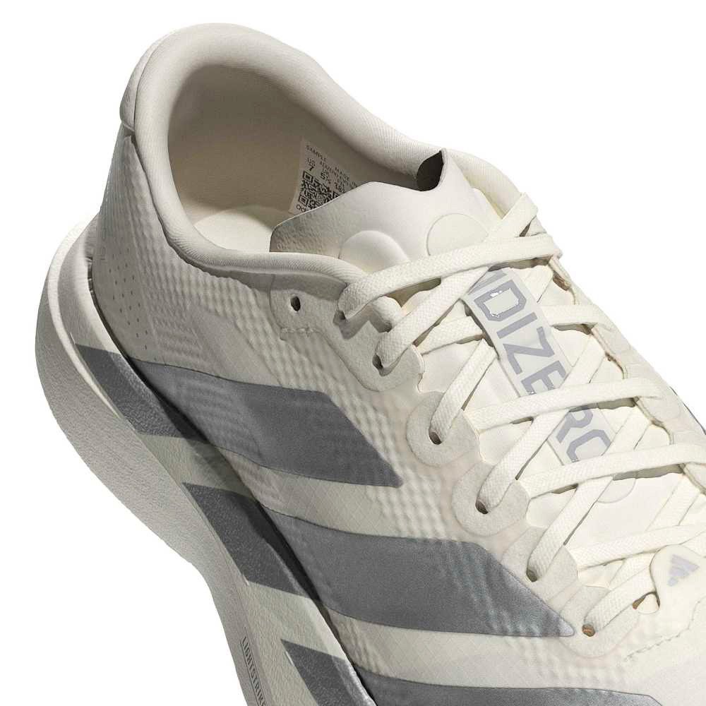 ランニングシューズ トレーニングシューズ 部活 アディゼロEVO SL ウーブン ホワイト シルバー OPU30-KI6928 8