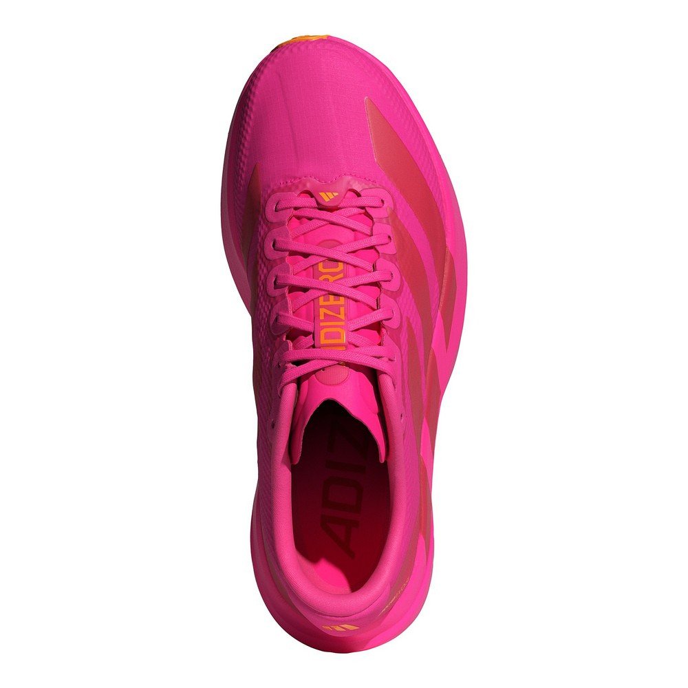 アディダス（adidas）（レディース）ランニングシューズ トレーニングシューズ 部活 アディゼロ EVO SL ウーブン フラッシュピンク OPU30-KI6930 スポーツ シューズ