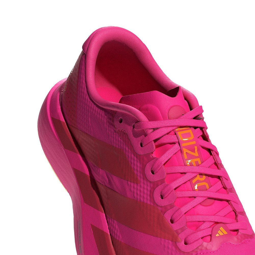 アディダス（adidas）（レディース）ランニングシューズ トレーニングシューズ 部活 アディゼロ EVO SL ウーブン フラッシュピンク OPU30-KI6930 スポーツ シューズ