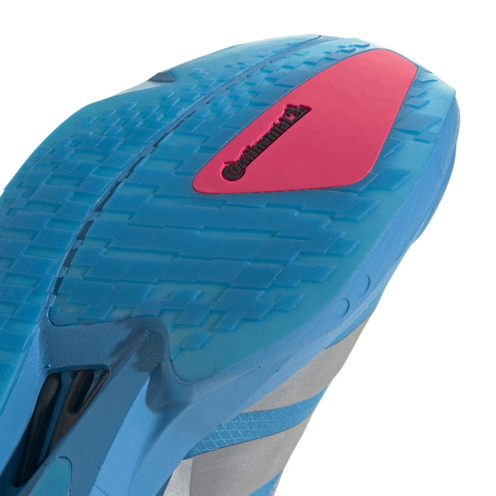 アディダス（adidas）（レディース）ランニングシューズ トレーニングシューズ 部活 アディゼロ タクミ セン 11 ブルー OPU68-JR4795