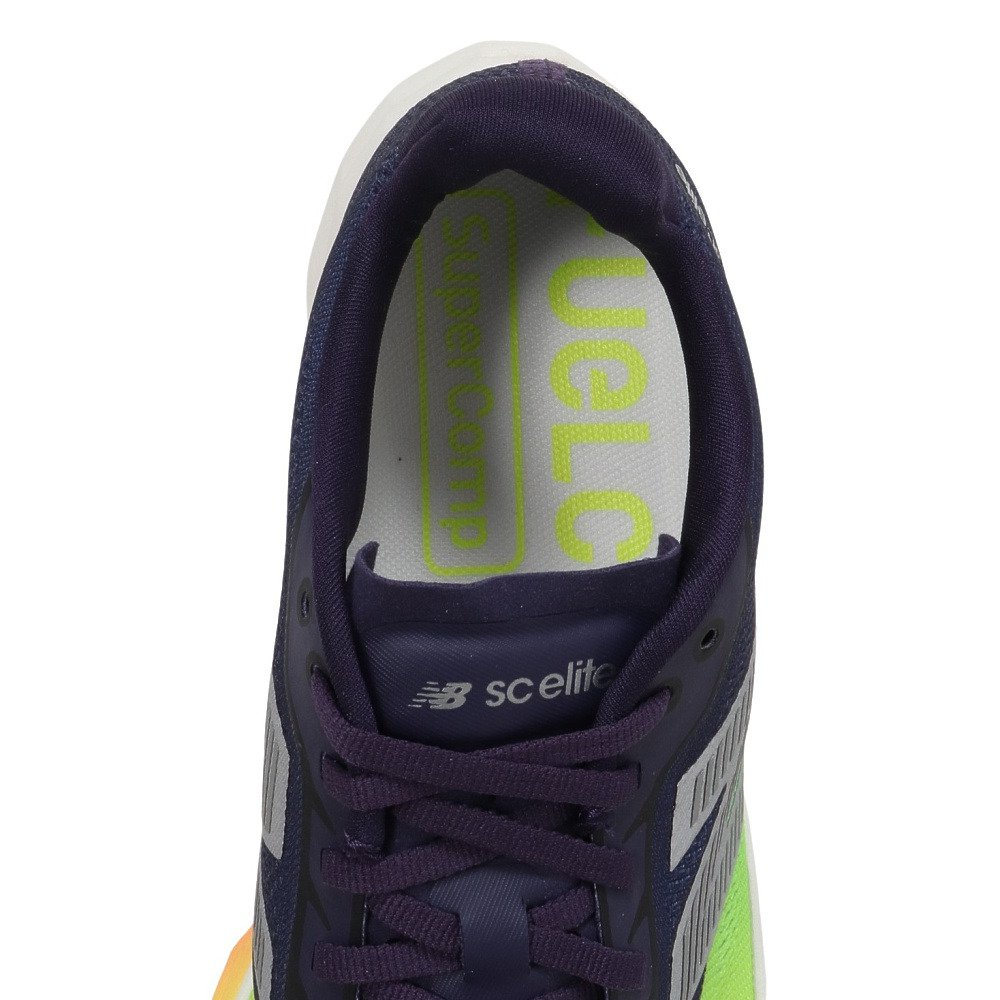 ニューバランス（new balance）（レディース）ランニングシューズ トレーニングシューズ 部活 フューエルセル スーパーコンプ E グリーン WRCEL7UH B