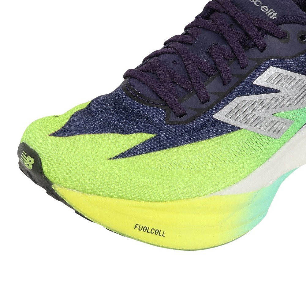 ニューバランス（new balance）（レディース）ランニングシューズ トレーニングシューズ 部活 フューエルセル スーパーコンプ E グリーン WRCEL7UH B