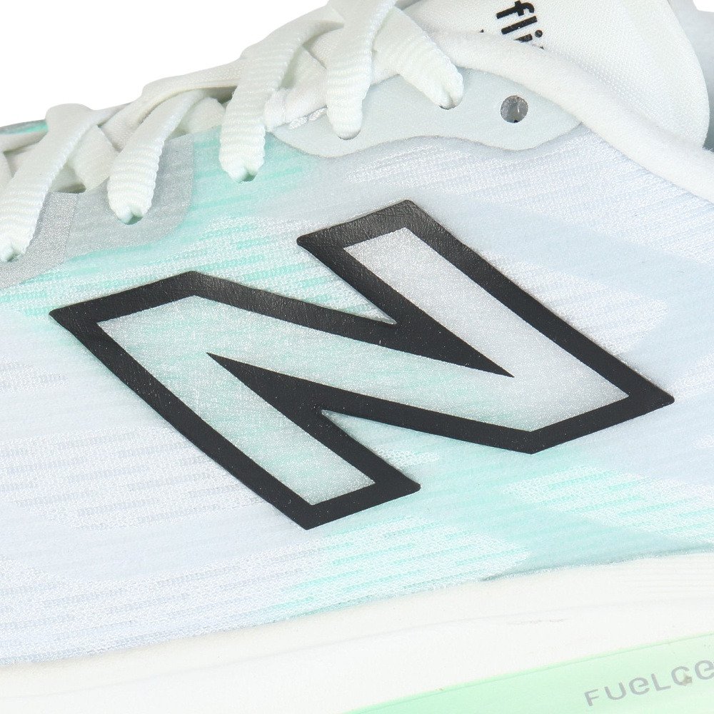 ニューバランス（new balance）（レディース）ランニングシューズ トレーニングシューズ 部活 FuelCell Flite-R ホワイア グリーン WFLTR4PU B