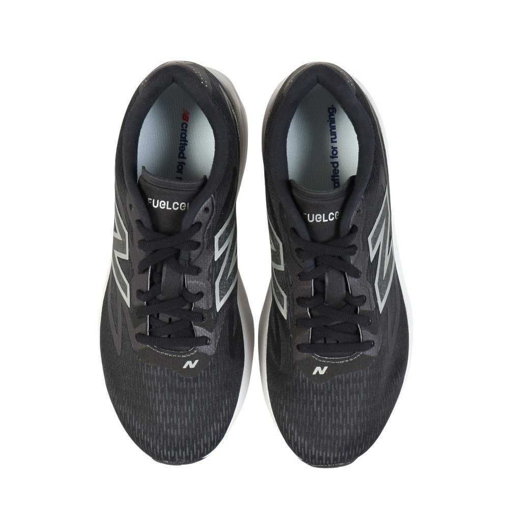 ニューバランス（new balance）（レディース）ランニングシューズ トレーニングシューズ 部活 FuelCell Flite-R ブラック WFLTR9DM B