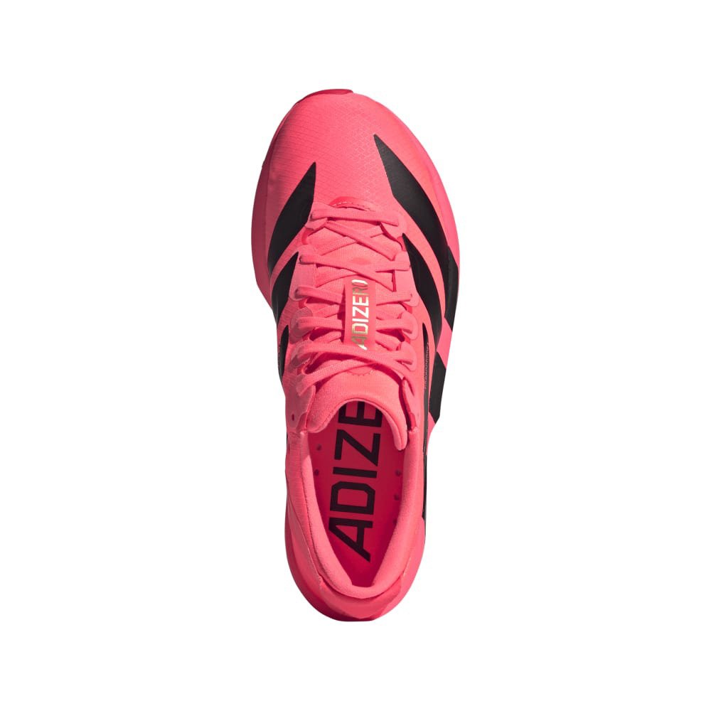 アディダス（adidas）（レディース）ランニングシューズ トレーニングシューズ 部活 アディゼロ アディオス 9 ランニング ショックピンク NKL79-KI5697