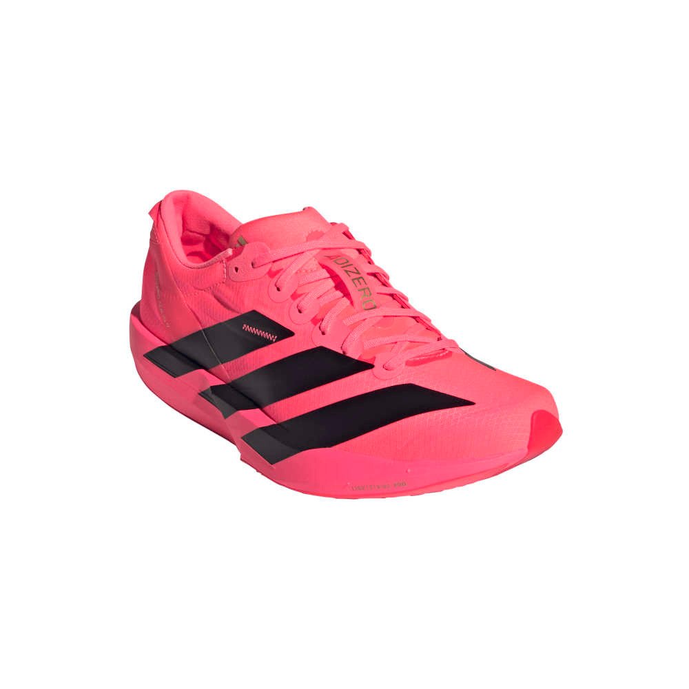 アディダス（adidas）（レディース）ランニングシューズ トレーニングシューズ 部活 アディゼロ アディオス 9 ランニング ショックピンク NKL79-KI5697