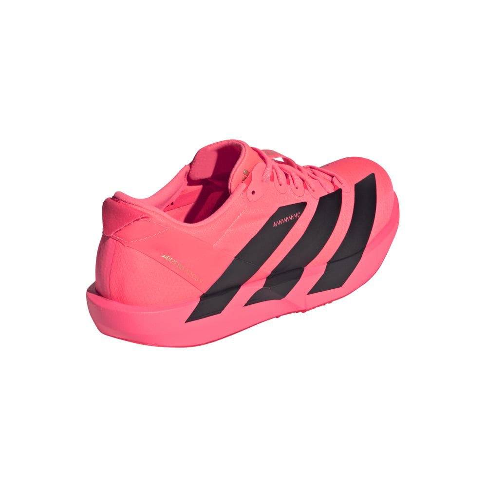 アディダス（adidas）（レディース）ランニングシューズ トレーニングシューズ 部活 アディゼロ アディオス 9 ランニング ショックピンク NKL79-KI5697
