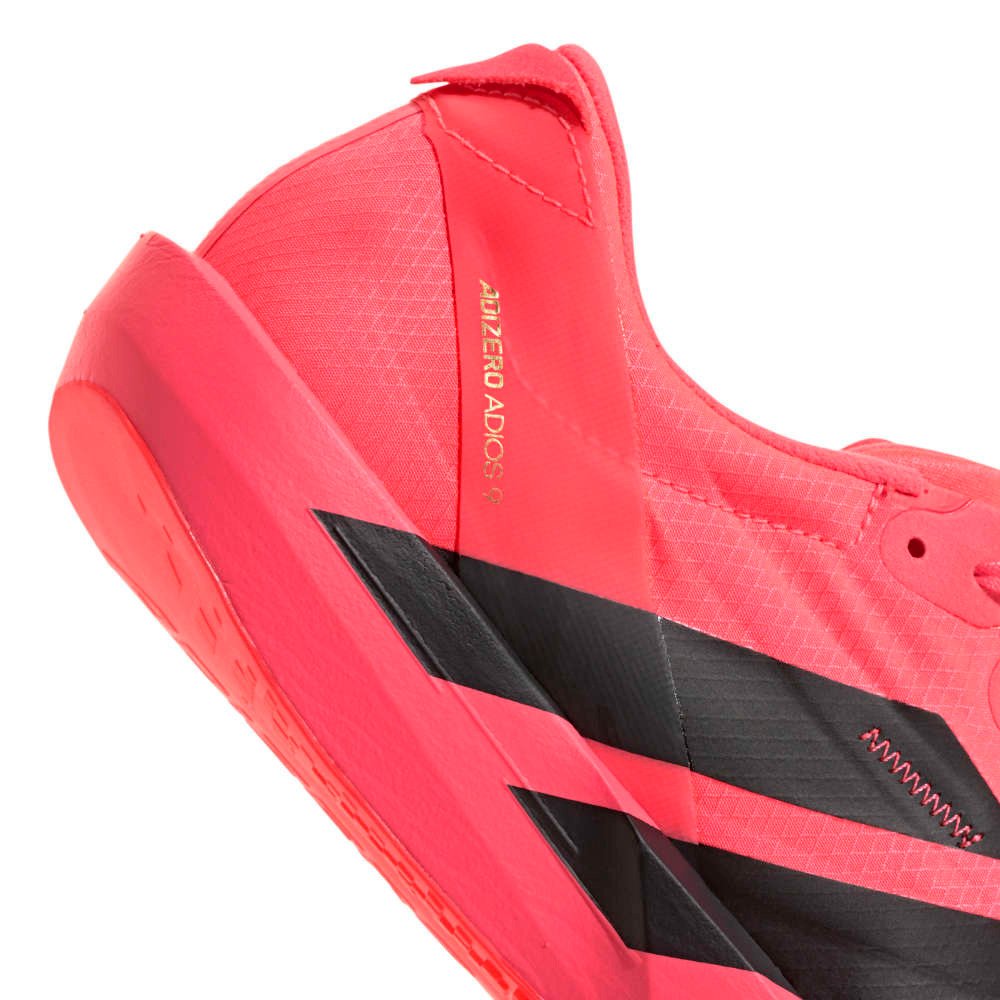 アディダス（adidas）（レディース）ランニングシューズ トレーニングシューズ 部活 アディゼロ アディオス 9 ランニング ショックピンク NKL79-KI5697
