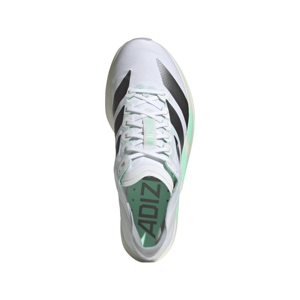 アディダス（adidas）（レディース）ランニングシューズ トレーニングシューズ 部活 アディゼロ タクミ セン 11 ホワイト シルバー NMQ29-KH8901 スポーツ シューズ
