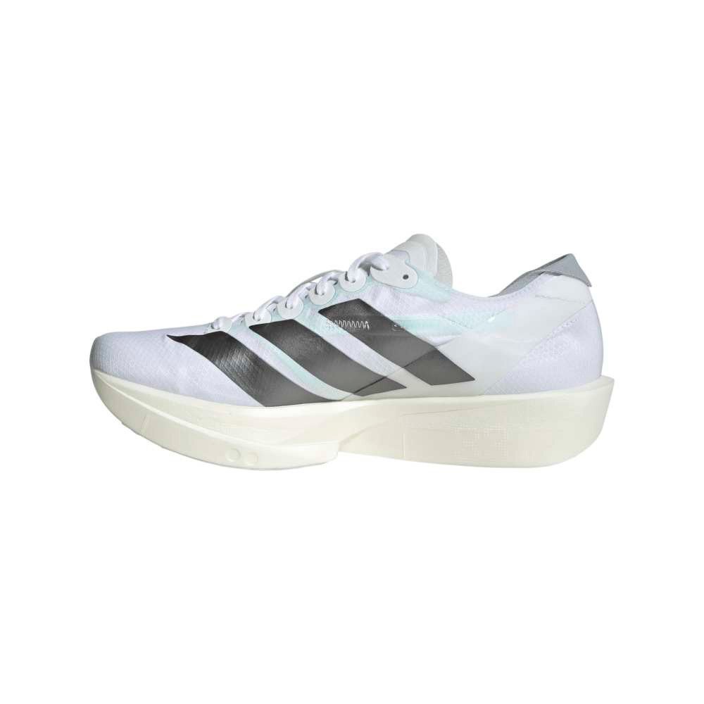 アディダス（adidas）（レディース）ランニングシューズ トレーニングシューズ 部活 アディゼロ タクミ セン 11 ホワイト シルバー NMQ29-KH8901 スポーツ シューズ