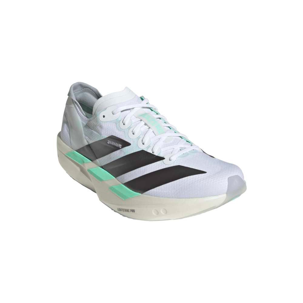 アディダス（adidas）（レディース）ランニングシューズ トレーニングシューズ 部活 アディゼロ タクミ セン 11 ホワイト シルバー NMQ29-KH8901 スポーツ シューズ