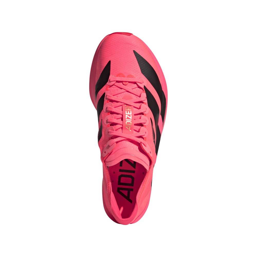 アディダス（adidas）（レディース）ランニングシューズ トレーニングシューズ 部活 アディゼロ タクミ セン 11 ランニング ショックピンク NMQ29-KI5713