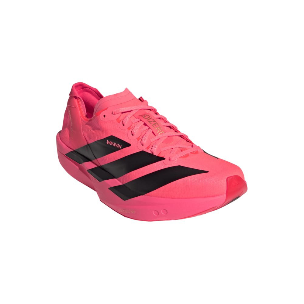 アディダス（adidas）（レディース）ランニングシューズ トレーニングシューズ 部活 アディゼロ タクミ セン 11 ランニング ショックピンク NMQ29-KI5713