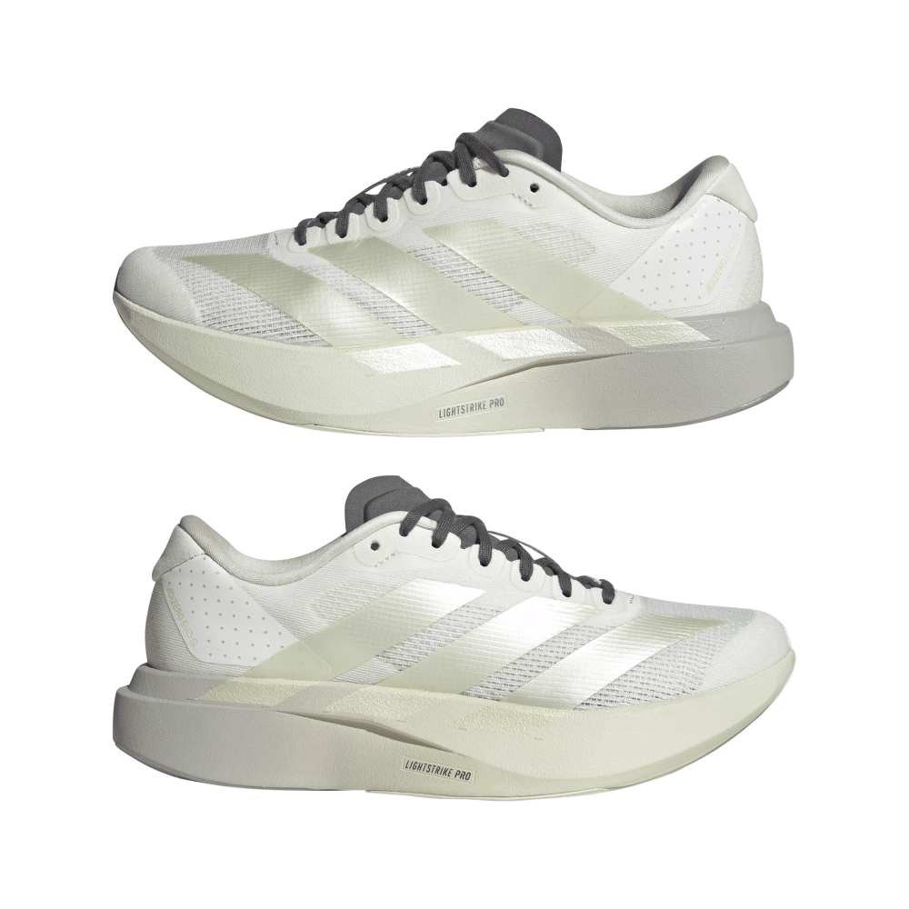 アディダス（adidas）（レディース）ランニングシューズ トレーニングシューズ アディゼロ EVO SL ホワイト ゴールド OSN30-KI4794 スポーツ シューズ