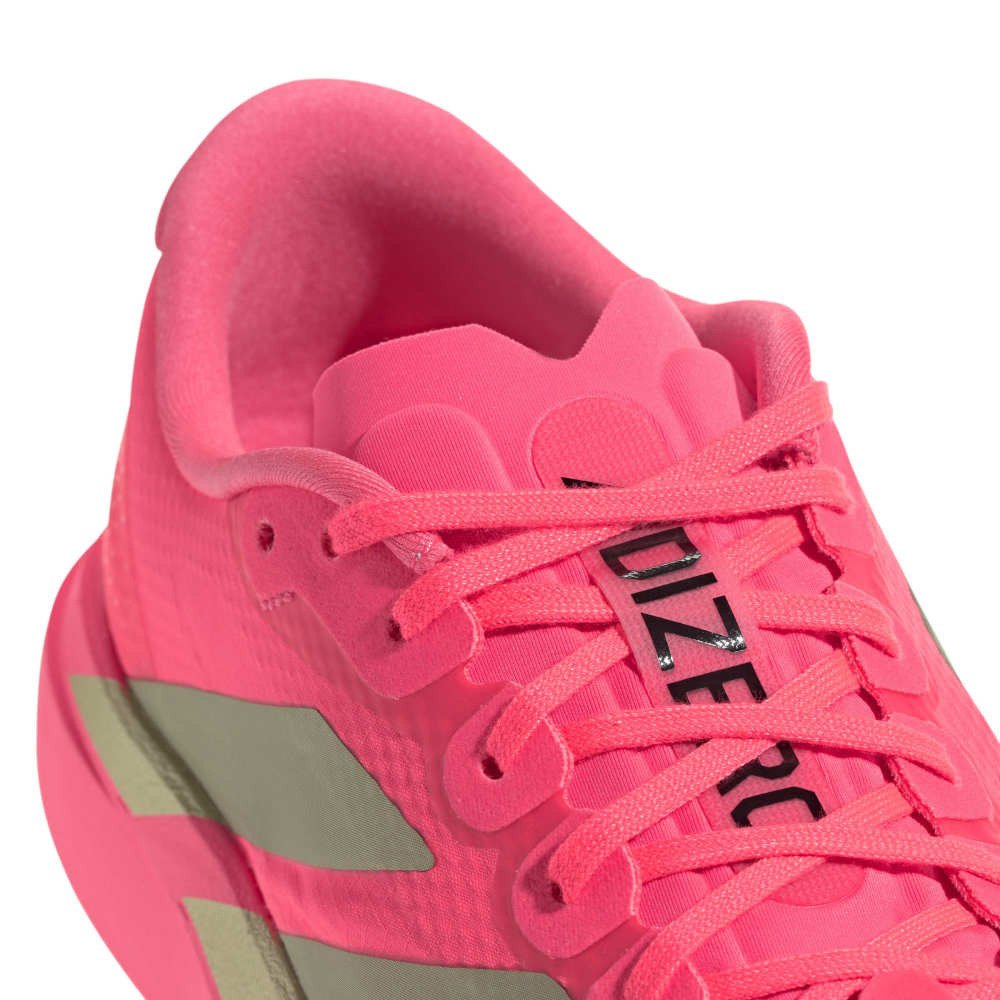 アディダス（adidas）（レディース）ランニングシューズ スポーツシューズ アディゼロ EVO SL ショックピンク OTO51-KJ2548 トレーニングシューズ 部活