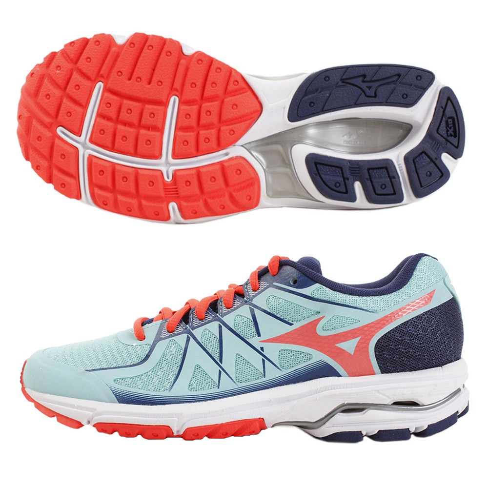  【ポイント15倍】【多少の傷汚れ箱なし等訳あり大奉仕】ランニングシューズ WAVE UNITUS 4 J1GD182155