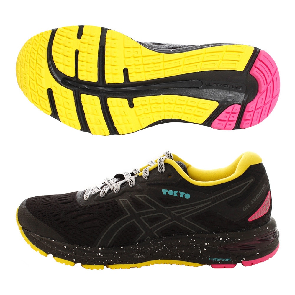  【多少の傷汚れありの為大奉仕】ランニングシューズ GEL-CUMULUS 20 TOKYO WMN 1012A213 001 ジョギングシューズ