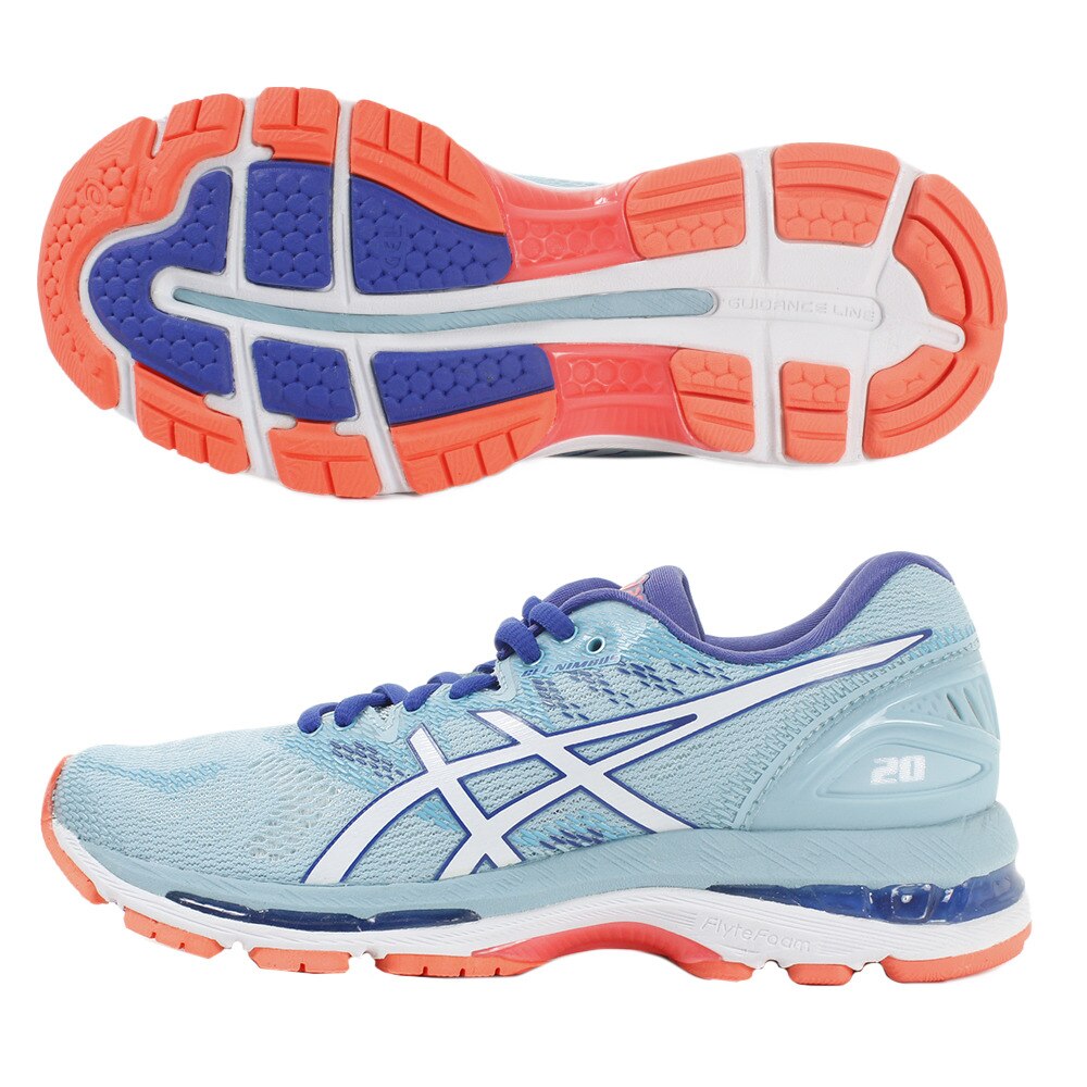  【多少の傷汚れ箱なし等訳あり大奉仕】ランニングシューズ LADY GEL-NIMBUS 20 TJG775.1401
