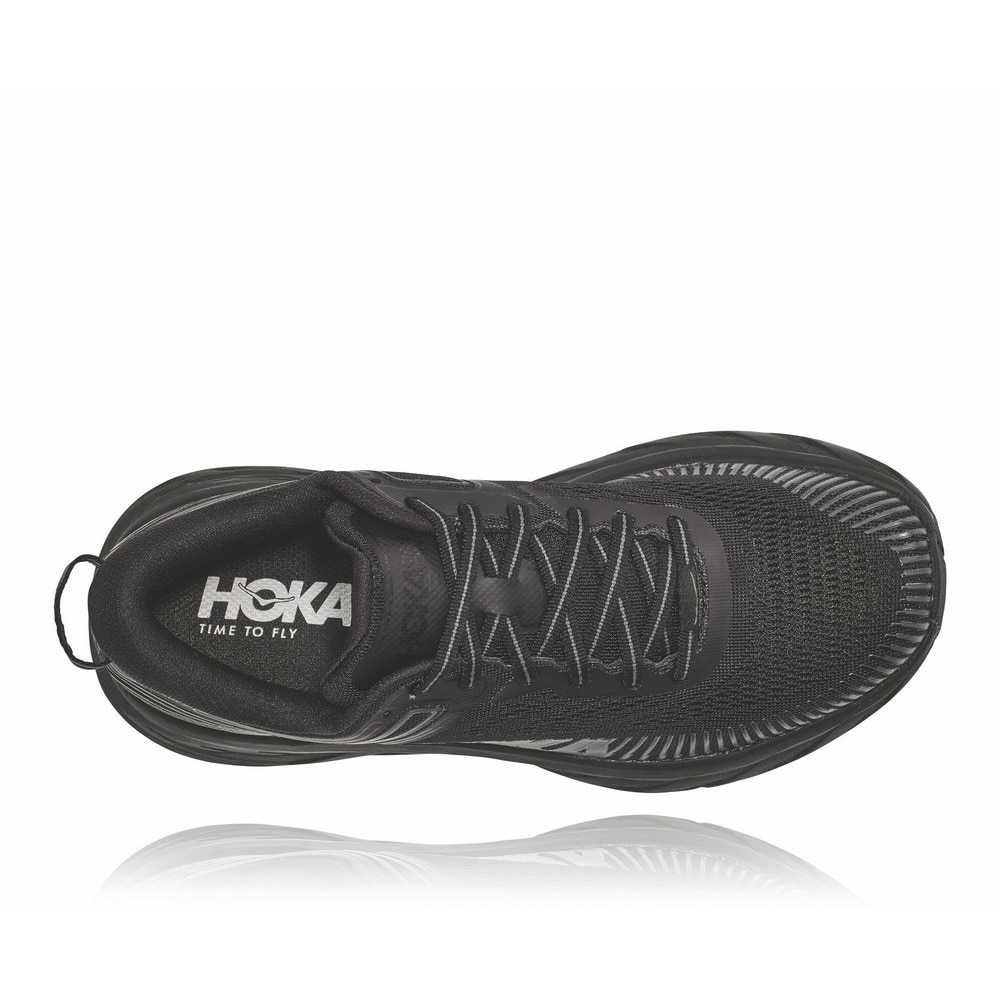 ホカ（HOKA）（レディース）ランニングシューズ レディース ボンダイ BONDI 7 レギュラー 1110519-BBLC 黒 ジョギングシューズ マラソン★★★