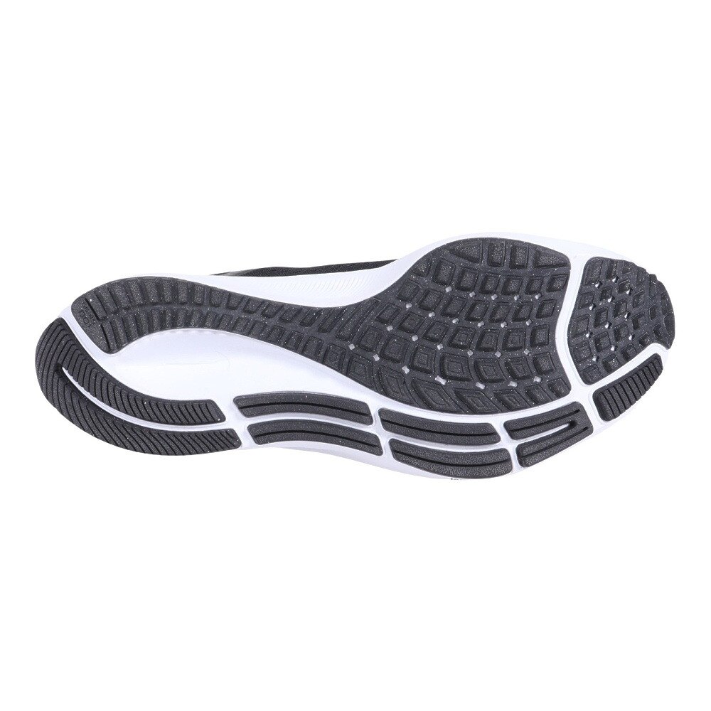 ナイキ（NIKE）（レディース）ランニングシューズ エア ズーム ペガサス 38 ワイド ブラック ホワイト CZ1819-002 スニーカー 幅広  軽量 駅伝 部活 マラソン