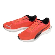 プーマ（PUMA）（レディース）ランニングシューズ ベロシティ ニトロ VELOCITY NITRO レッド 19569701 スニーカー 軽量 ジョギング トレーニング 