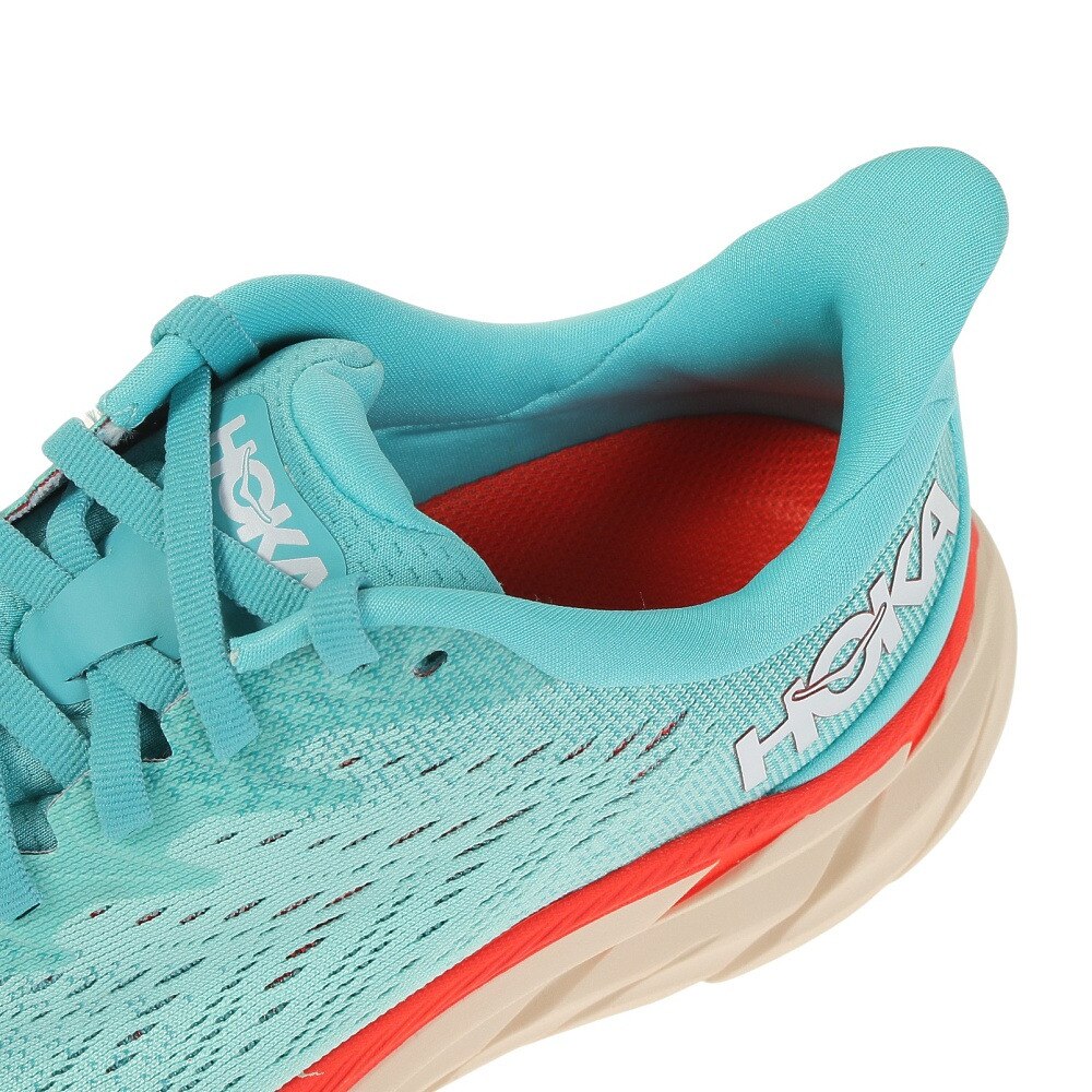 ホカ（HOKA）（レディース）ランニングシューズ クリフトン8 ワイド CLIFTON 8 WIDE 1121375-AEBL ジョギングシューズ