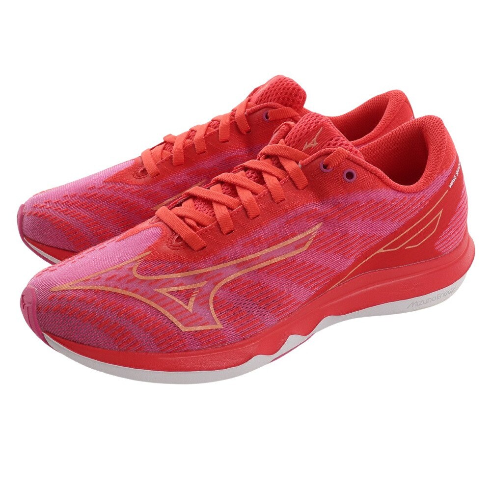 ミズノ ミズノ Mizuno レディース ランニングシューズ ジョギングシューズ ウエーブシャドウ5ワイド J1gd マラソン スポーツ用品はスーパースポーツゼビオ