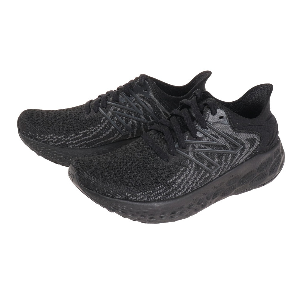 ニューバランス（new balance）（レディース）ランニングシューズ フレッシュフォーム 1080 FRESH FOAM 黒 くろ クロ ブラック W1080K11 D スニーカー 軽量