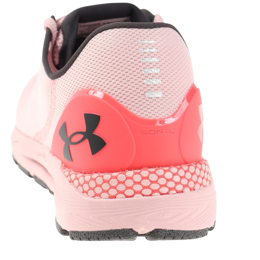 アンダーアーマー（UNDER ARMOUR）（レディース）ランニングシューズ ホバー ソニック 5 ピンク 3024906 600 スニーカー 軽量 ジョグ ウォーク クッション性