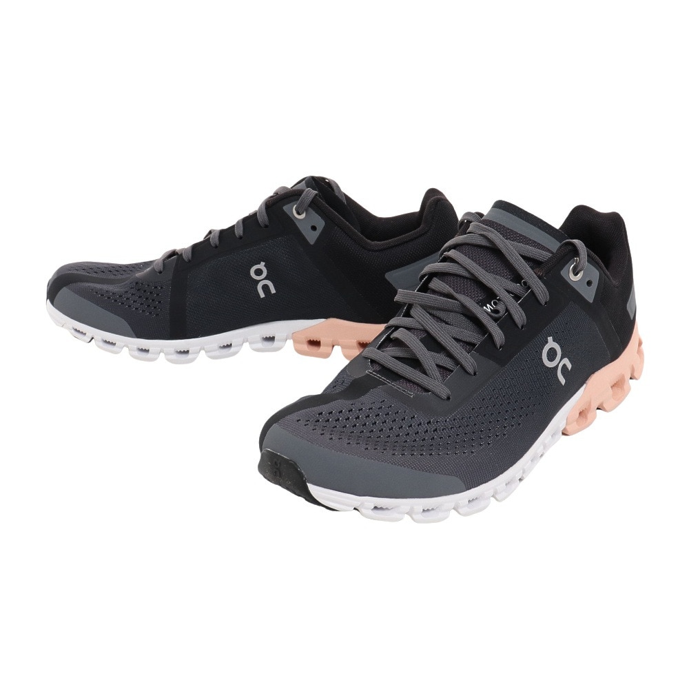 オン（On）（レディース）ランニングシューズ クラウド フロー Cloudflow ダークグレー 35.99234 W スニーカー トレーニング  ジョギング 軽量 マラソン | スポーツ用品はスーパースポーツゼビオ