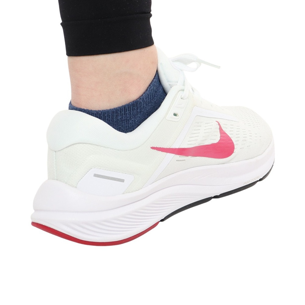 ナイキ(NIKE)(レディース)ランニングシューズ レディース 白 エア ズーム ストラクチャー 24 ホワイト DA8570-103 スニーカー スポーツ用品はスーパースポーツゼビオ ナイキ NIKE ズーム 白色 ホワイト スニーカー