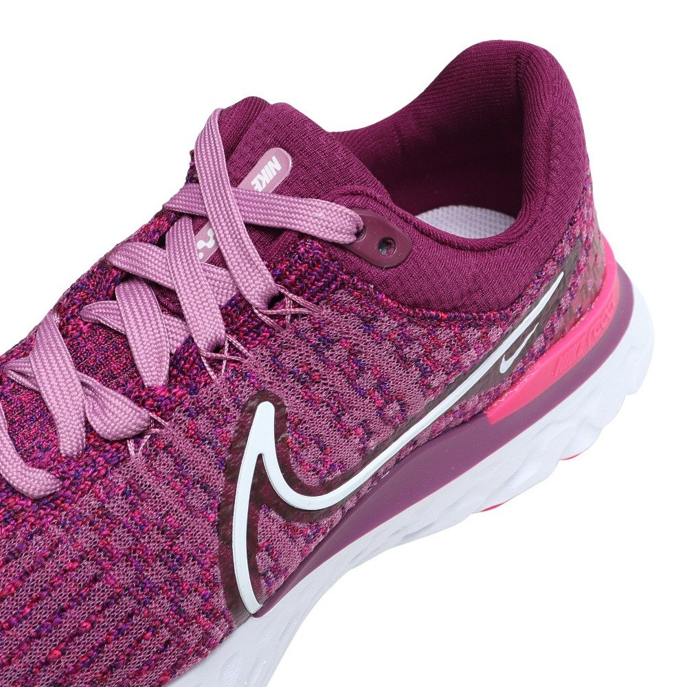 ナイキ ナイキ Nike レディース リアクト インフィニティ ラン フライニット 3 ピンク プライム Dd3024 500 ランニングシューズ スポーツ スニーカー 運動靴 スポーツ用品はスーパースポーツゼビオ
