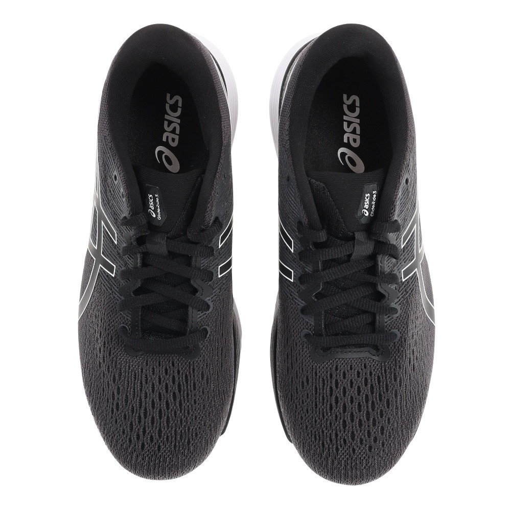 アシックス（ASICS）（レディース）ランニングシューズ グライドライド3 ワイド GlideRide3 WIDE ブラック 1012B181.001 スニーカー 厚底 プレート 幅広 軽量