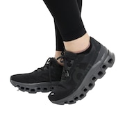 (レディース)ランニングシューズ クラウドモンスター ブラック 61.99024 W スニーカー レーストレーニング ジョギング クッション Cloudmonster