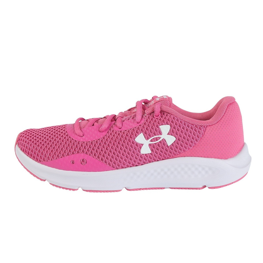 アンダーアーマー（UNDER ARMOUR）（レディース）チャージド パスート3 ピンク 3024889 601 ランニングシューズ ジョギング トレーニング 運動靴 陸上