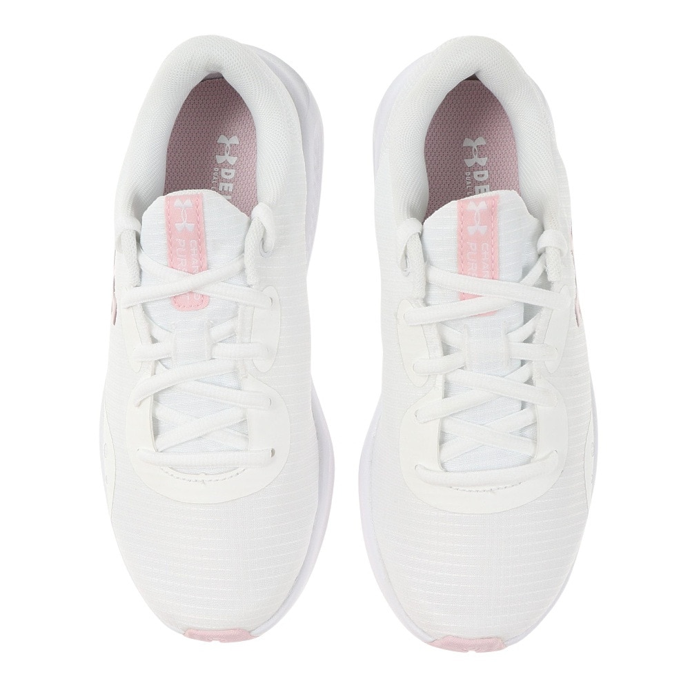 アンダーアーマー(UNDER ARMOUR)(レディース)チャージド パスート3 テック ホワイト 3025430 101 ランニングシューズ ジョギング スニーカー トレーニング スポーツ用品はスーパースポーツゼビオ UNDER ARMOUR シューズ レディース チャージド パスート3