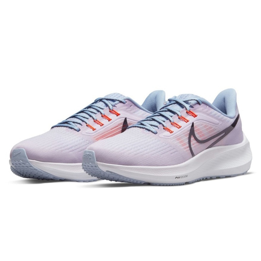 ナイキ（NIKE）（レディース）ランニングシューズ エア ズーム ペガサス 39 ピンク DH4072-500 スニーカー ジョギング トレーニング 軽量 駅伝 部活 マラソン 