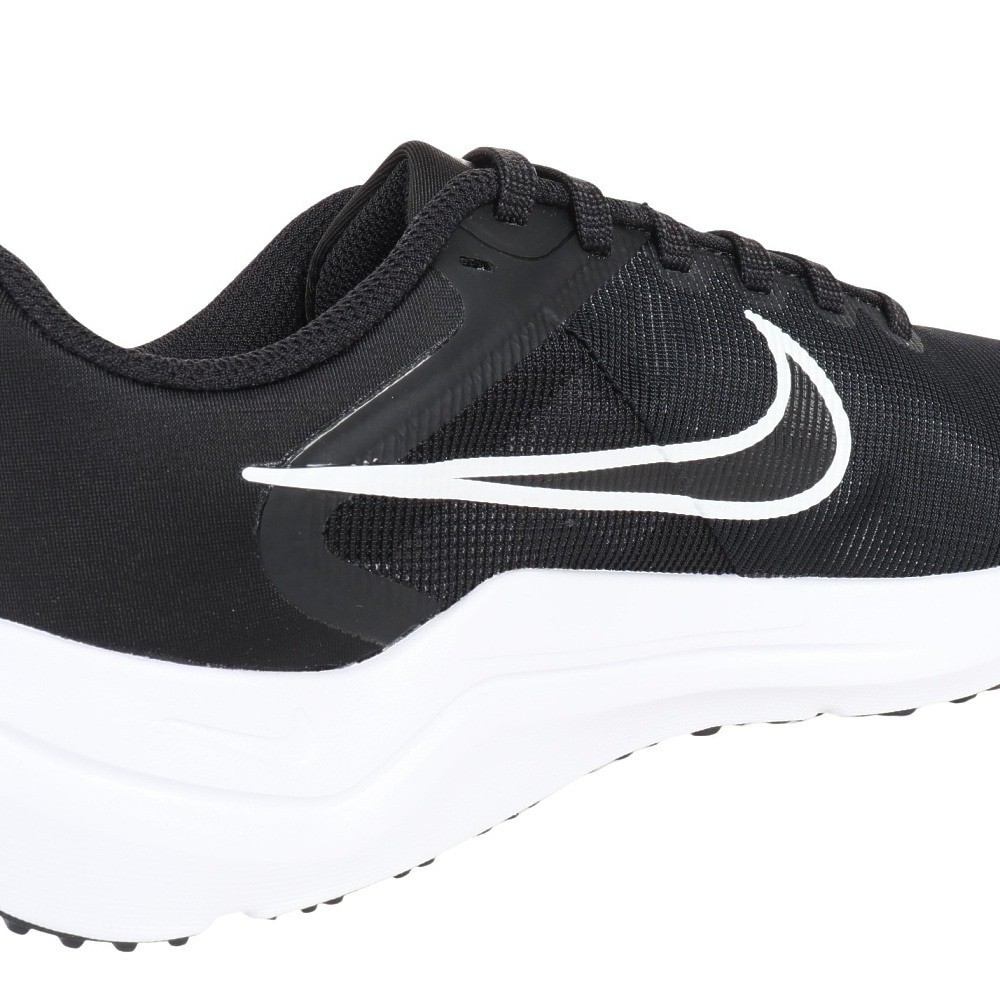 ナイキ（NIKE）（レディース）ランニングシューズ ダウンシフター 12 ブラック DD9294-001 スニーカー トレーニング ジョギング 軽量 通気性 安定感