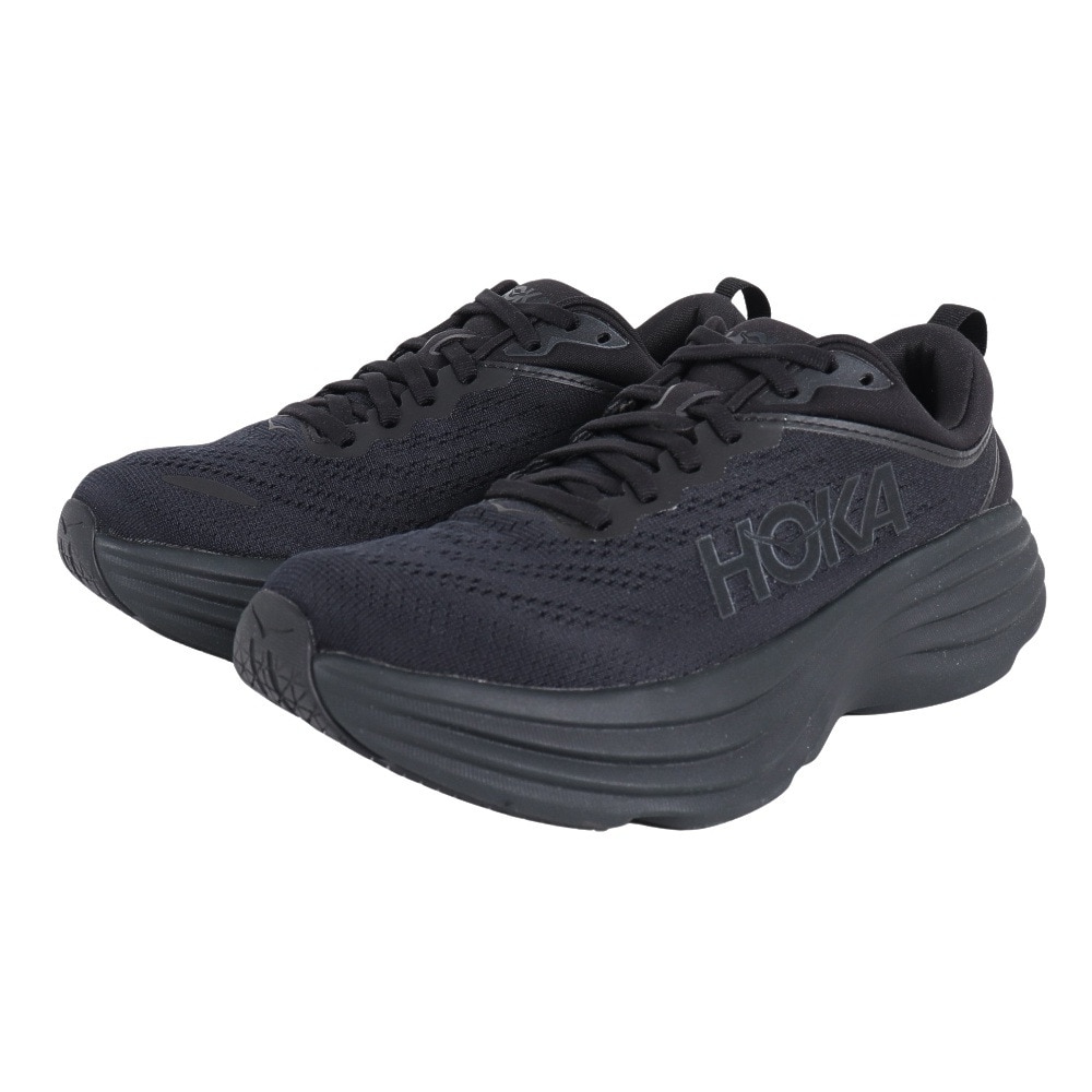 ホカ（HOKA）（レディース）ランニングシューズ ボンダイ 8 レギュラー 1127952-BBLC HOKA ONE ONE 黒 Bondi 8