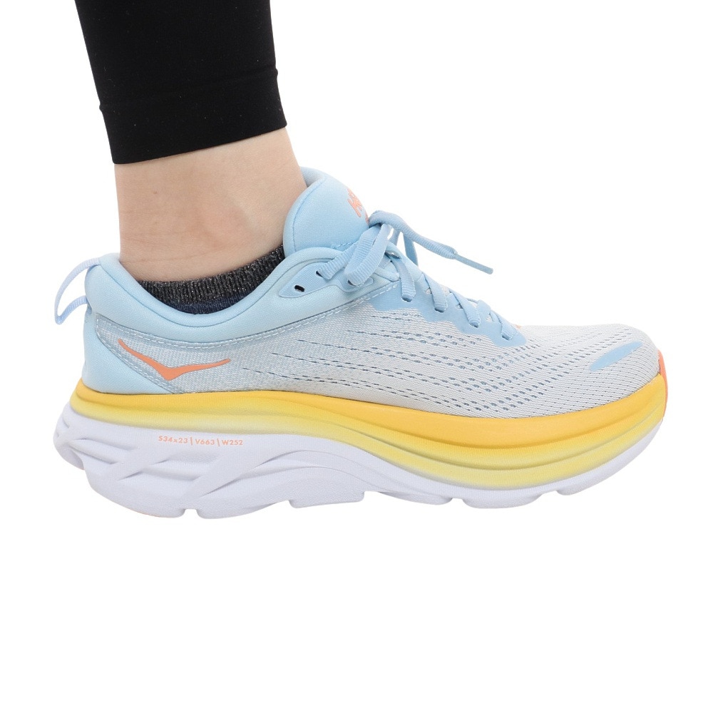 ホカ（HOKA）（レディース）ランニングシューズ ジョギングシューズ Bondi 8 1127952-SSCA