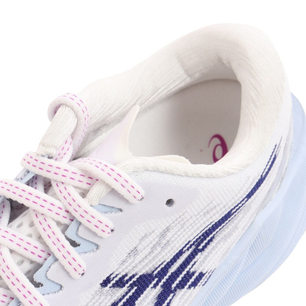 アシックス アシックス Asics レディース ランニングシューズ レディース 白 ノバブラスト Novablast 3 ホワイト 1012b2 100 スニーカー スポーツ用品はスーパースポーツゼビオ