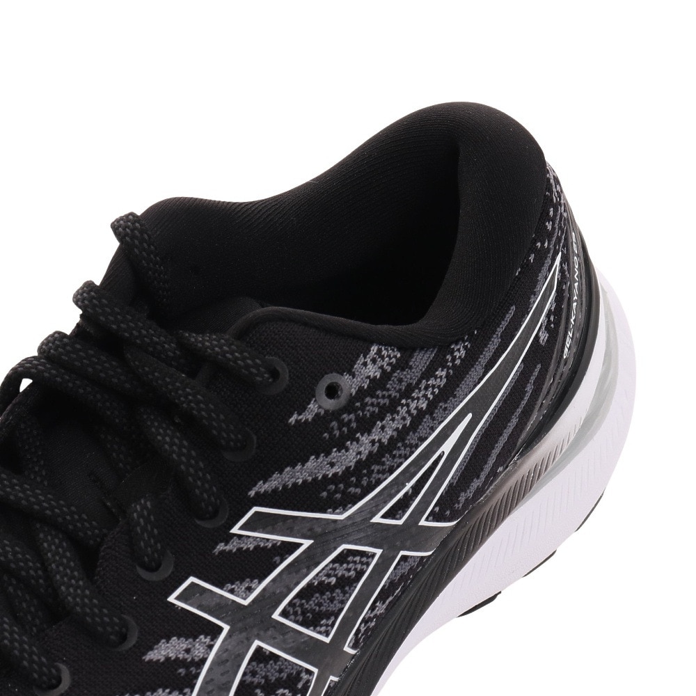 アシックス（ASICS）（レディース）ランニングシューズ ゲルカヤノ 29 ワイド GEL-KAYANO29 WIDE 黒 1012B297.002  スニーカー 厚底 プレート ジョギング 軽量