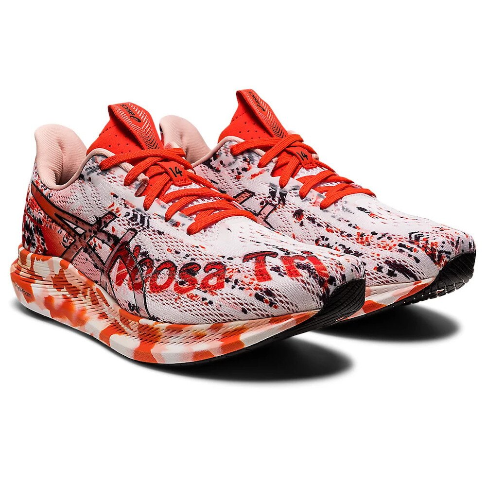 アシックス アシックス Asics レディース Noosa Tri 14 ホワイト ブラック レッド 白 黒 赤 1012b8 100 ランニングシューズ ジョギング スニーカー トレーニング ゴルフ用品はヴィクトリアゴルフ