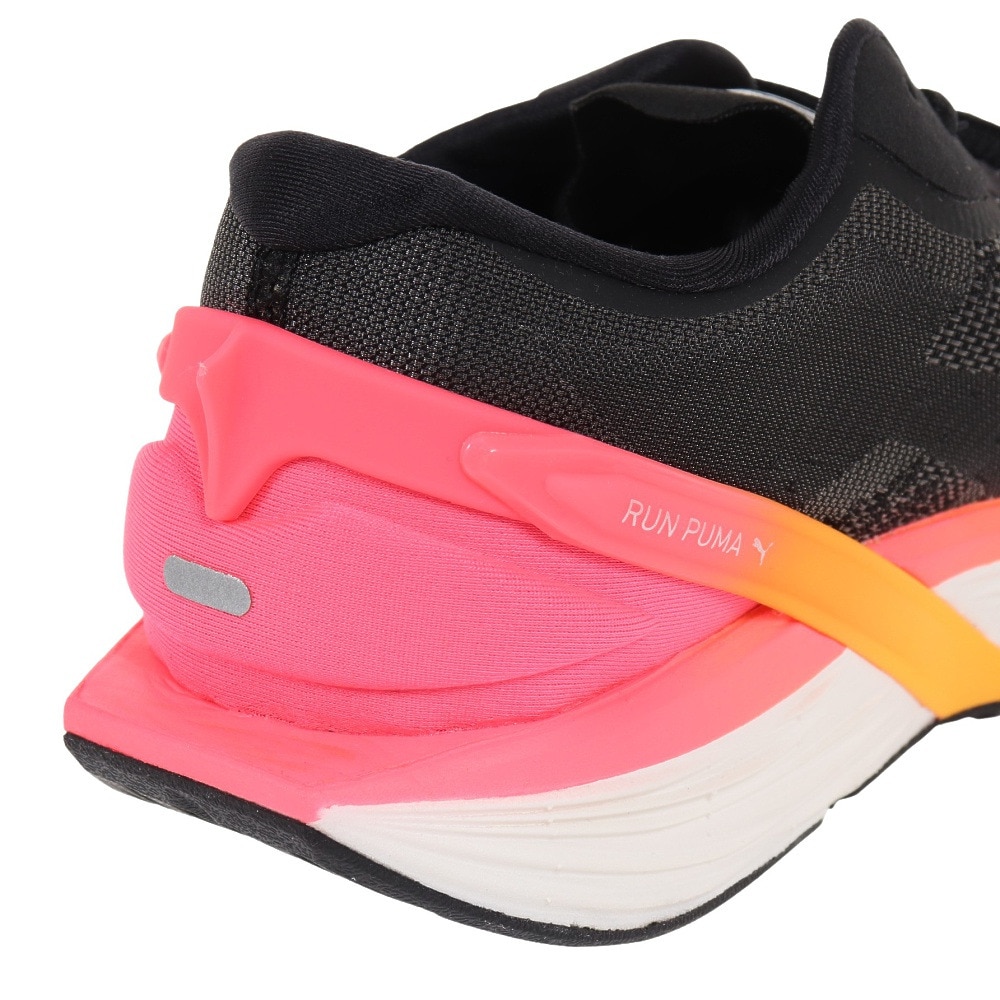 プーマ（PUMA）（レディース）ランニングシューズ ラン ダブルエックス ニトロ RUN XX NITRO ブラック 37617111 スニーカー 厚底 ジョギング トレーニング 