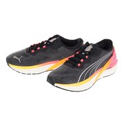 プーマ（PUMA）（レディース）ランニングシューズ ラン ダブルエックス ニトロ RUN XX NITRO ブラック 37617111 スニーカー 厚底 ジョギング トレーニング 