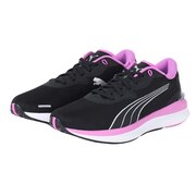 プーマ（PUMA）（レディース）ランニングシューズ レディース 黒 エレクトリファイ ニトロ 2 ブラックパープル 37689802 スニーカー 